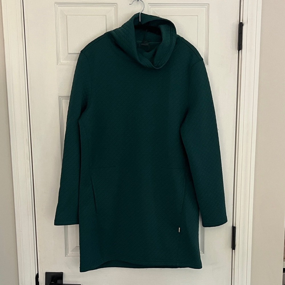Merrell Dark Green Cowl Neck Sweater